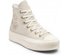 Converse Chuck Taylor All Star Lift высокие бежевые