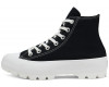 Converse Chuck Taylor All Star Lugged черные с белым