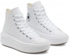 Converse Chuck Taylor All Star Move высокие белые