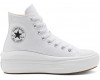 Converse Chuck Taylor All Star Move высокие белые